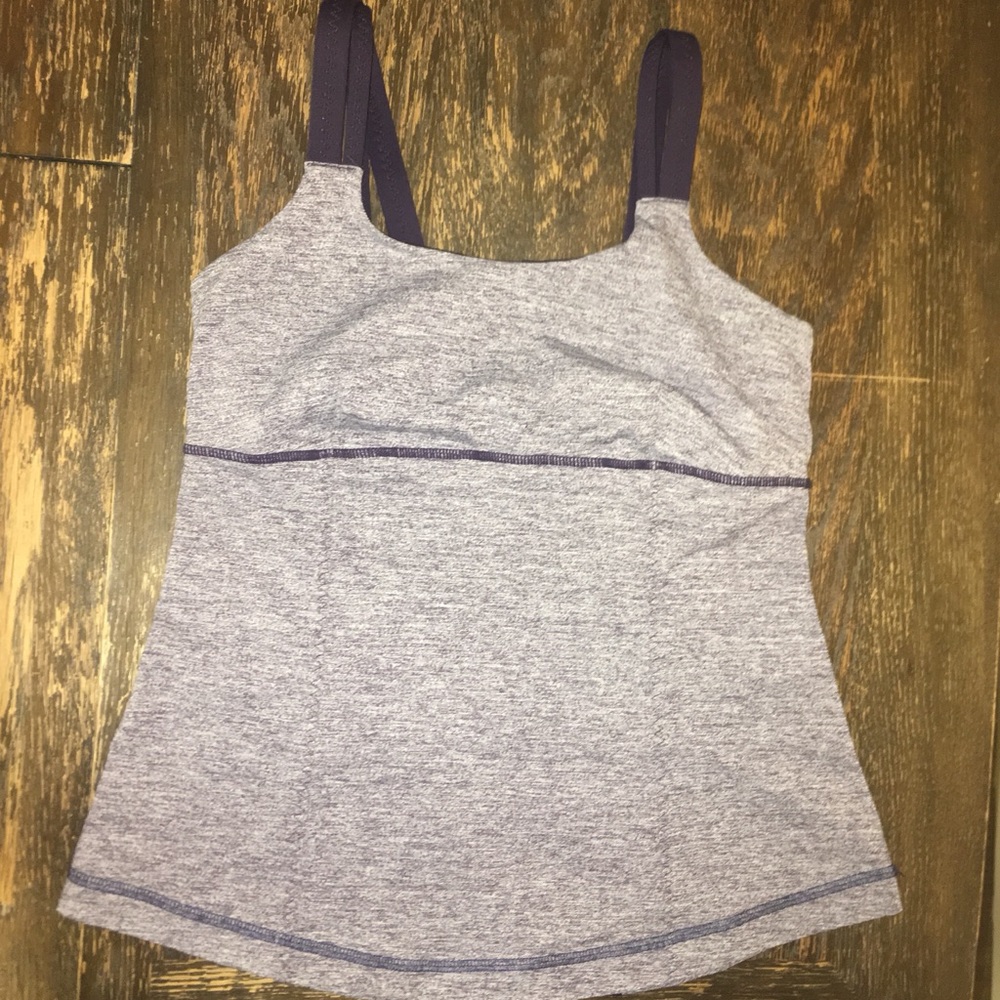 Lululemon Athletica Navy Blue Sports Tank Top